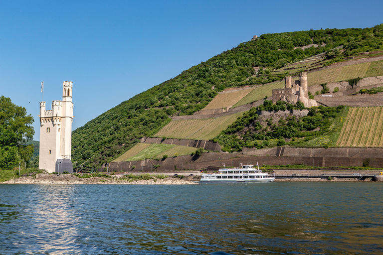 Bacchus cruise from Rüdesheim (3-hour trip – with a 2-hour stop in Bacharach) Bacchus Cruise from Rüdesheim (3-hour trip with a 2-hour stop in Bacharach)