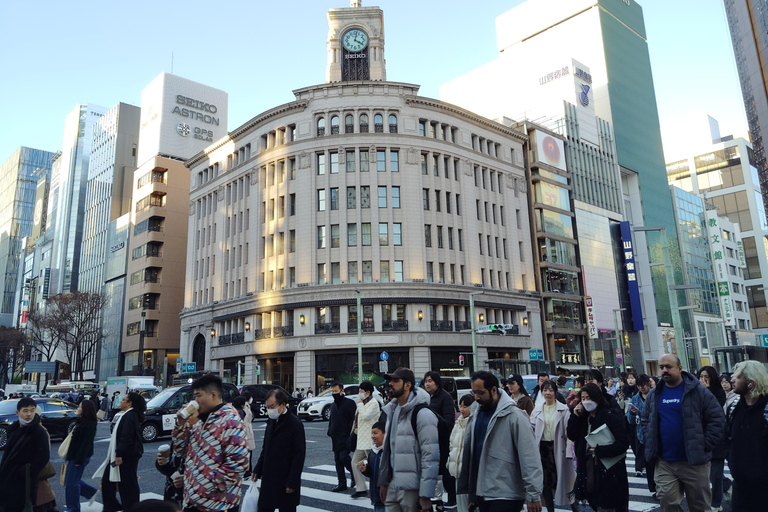 Descobre Tóquio: Ginza, Tsukiji e Tsukishima Comida e Cultura