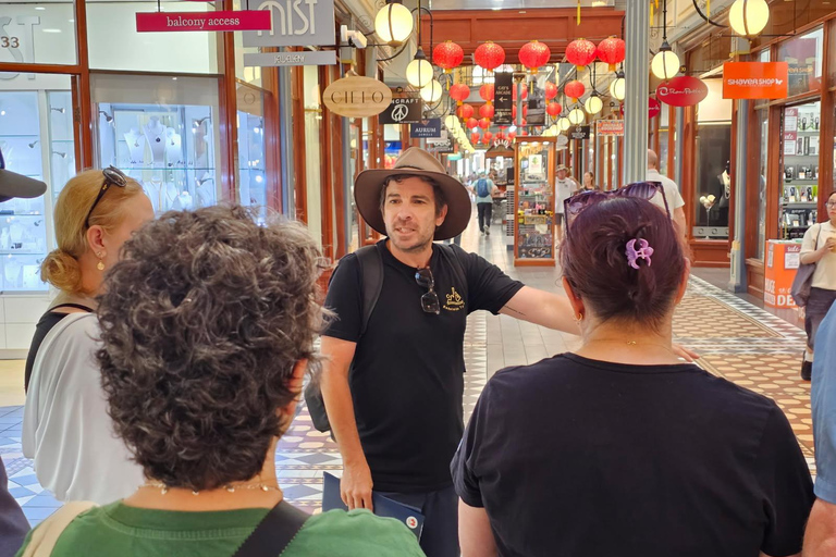 Odisseia gastronômica em Adelaide: passeio a pé com degustação de vinhosOdisseia gastronómica em Adelaide: passeio gastronómico a pé com prova de vinhos