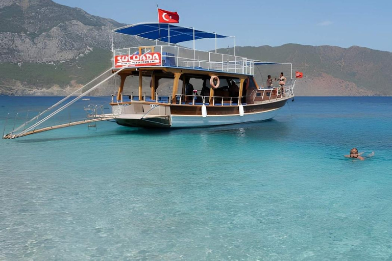 Antalya: Suluada Island Boat Trip with Lunch & Swim Stops From Antalya Hotels : Lunch & Transfer