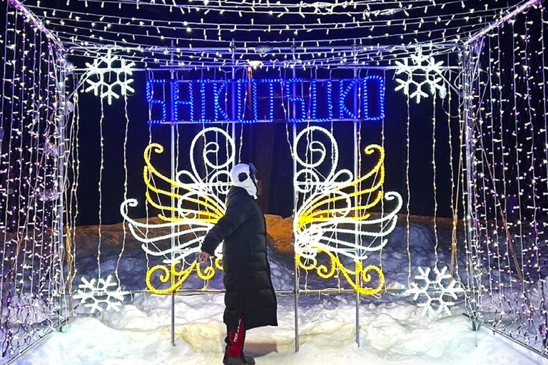 From Sapporo: Lake Shikotsu Ice Festival & Illumination Tour