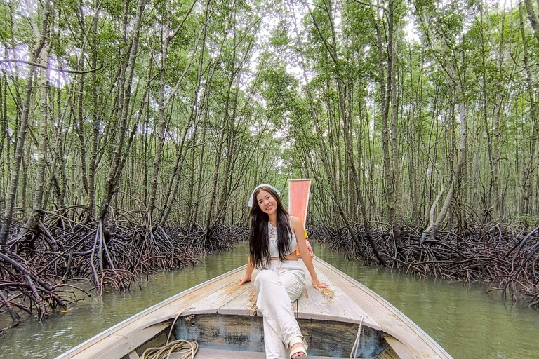 Krabi: Khao Khanab Nam Caves Tour with Boat Ride Full Program