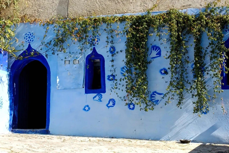 Au départ de Fès : Chefchaouen Excursion d&#039;une journée avec chauffeur pour un groupe de 8 personnes