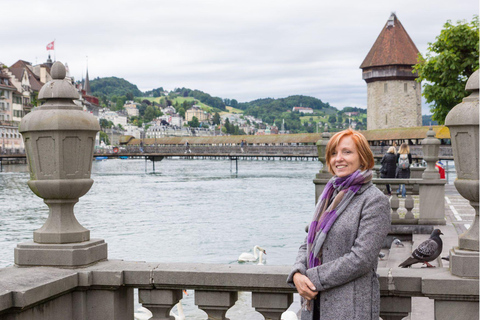 Interlaken : Excursion privée d'une journée au Mont Titlis, Engelberg et Lucerne