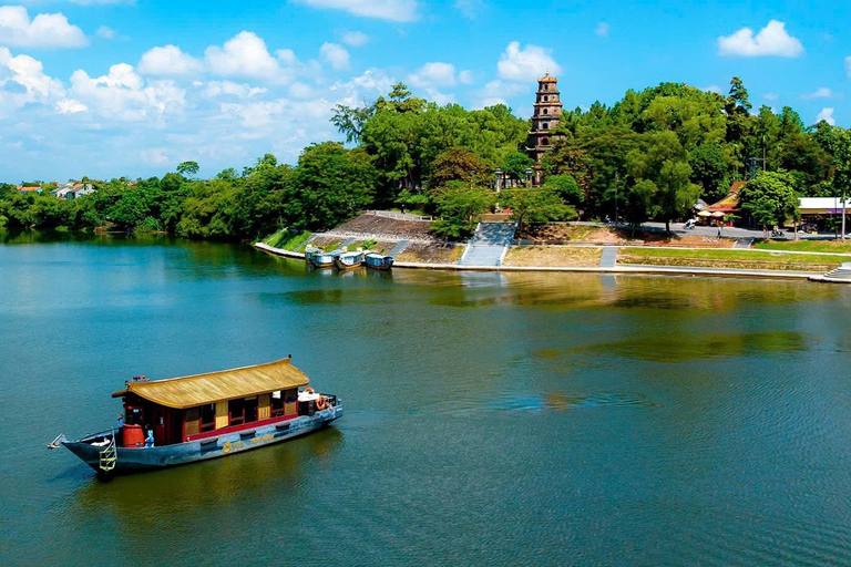 Hue: Luxury Sunset Tea & Dinner Cruise on Perfume River [No Dinner] Luxury Sunset Tea Cruise