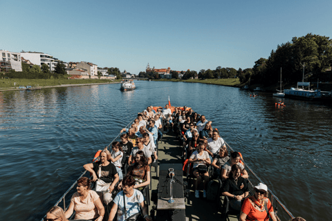 Krakow: Day or Evening Cruise & Live Guide Option Day Cruise with Audio Guide