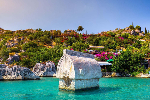 Antalya: Kekova Sunken City, Demre & Myra Transfer from Antalya & Kemer – Entrance Not Included