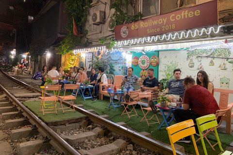 Hanoi Artisan Coffee Making Class with Train Street Small Group Tour