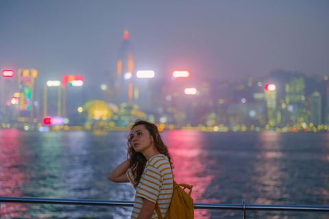 Hong Kong Skyline & Waterfront Private Photoshoot Standard: 20 photos | 30 mins