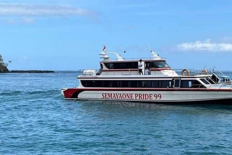 From Gili Air: Sanur Fast Boat Transfer with Scenic Views