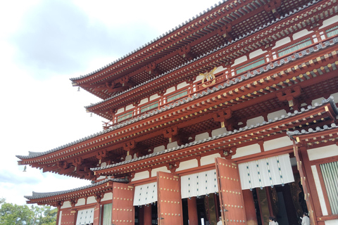 Nara: Światowe dziedzictwo Yakushi-ji i Toshodai-ji w 3 godziny