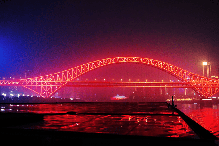 Chongqing: Two Rivers Night Cruise- Yangtze & Jialing Rivers