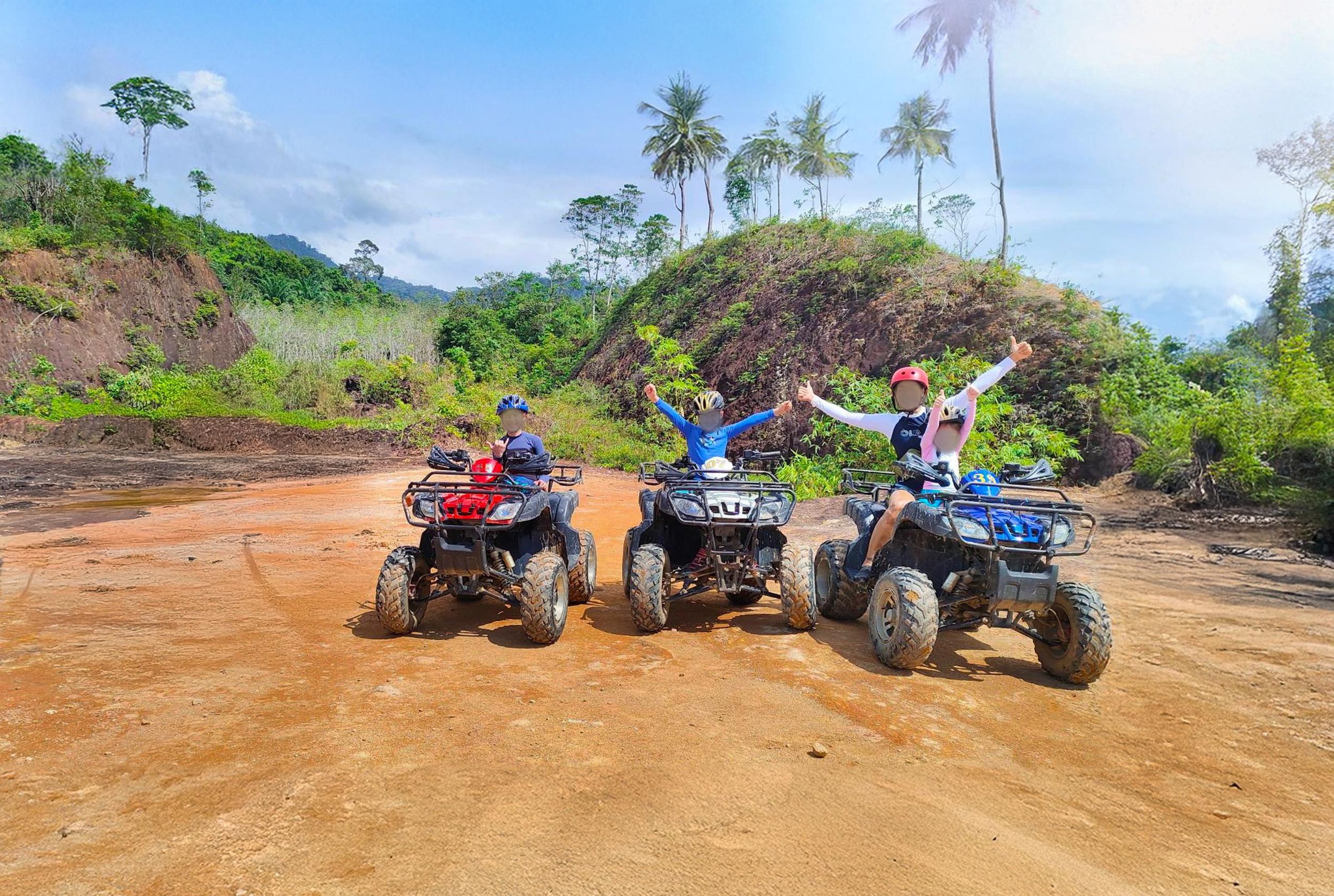 Khao Lak: Geführte Quad-Tour-Paket