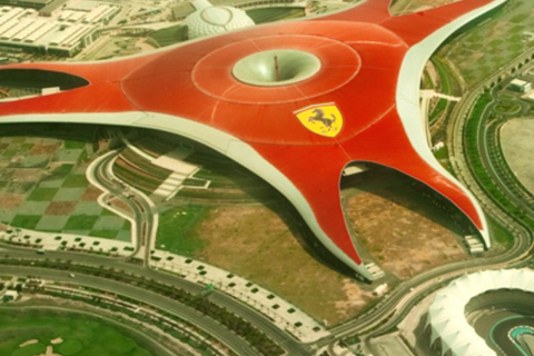 From Dubai: Sheikh Grand Zayed Mosque & Ferrari World Entry Shared Tour