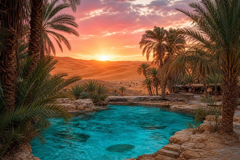 2 Express Day Ksar Ghilane Trip with Tent Overnight From Monastir & Sousse