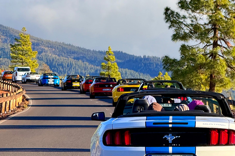 Teide sunset tour by Quad and Mustang Cabrio Ford Mustang Cabrio 4 Pax - No Pickup