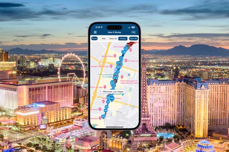 Las Vegas Strip: Self-Guided Walking Audio Tour
