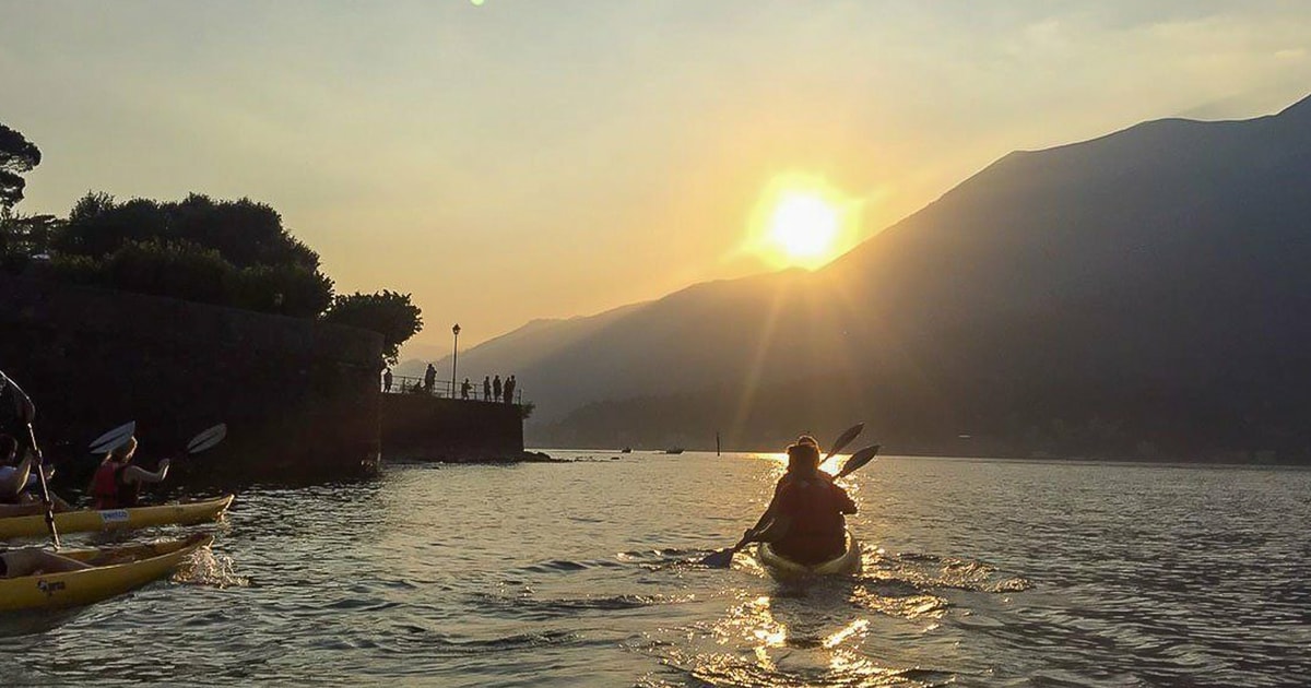 Lake Como Golden Hour Guided Kayak Tour GetYourGuide