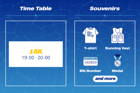 2026 Night Walk: Seoul Han River 14K or Busan Coastline 16K Hangang Night Walk 14K [Slot 2: 20PM]