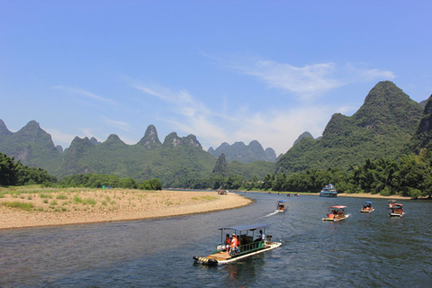 Highlights from Guilin to Yangshuo Full Day Private Tour