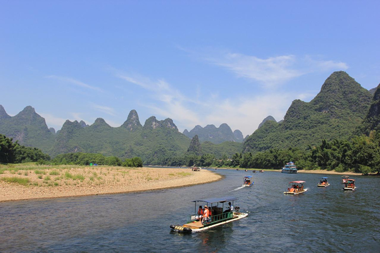 Highlights von Guilin nach Yangshuo Ganztagestour Private Tour