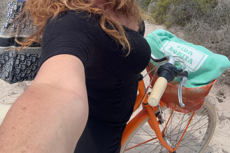 Ibiza: Formentera Boat Trip with Food, Drinks, & Bike Tour All- Inclusive Boat&Bike Tour in Formentera I Origin Edition