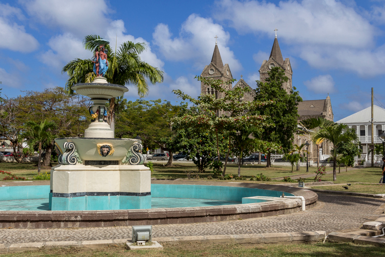 Basseterre: Highlights Capital and Beach Tour Standard Option