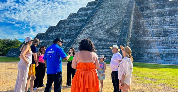 Cancun: Chichen Itza, Cenote & Valladolid Tour with Lunch