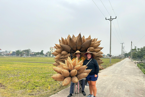 Hanoi: Day Trip to Bamboo Fish Trap & Soy Sauce Villages Full-Day Private Tour from 2 people up