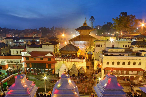 Katmandu: 3-godzinna nocna wycieczka Pashupatinath Aarti Tour