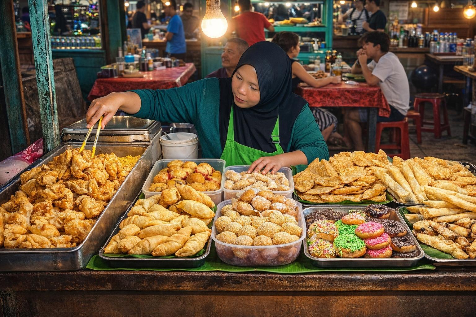 Bali: Denpasar-Nachtmarkt & lokale Warung-Foodtour