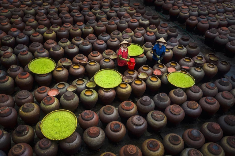 Hanoi Co Loa Citadel or Fish Trap, Soy Sauce_Incense Village Private Tour Hanoi: Co Loa Ancient Citadel Guided Tour
