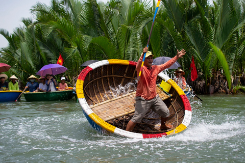 Hoi An: wycieczka po targu, łódka z koszykiem i lekcje gotowania z mieszkańcamiHoi An: łódź z koszami, wycieczka po rynku i gotowanie ekologiczne w lokalnym domu