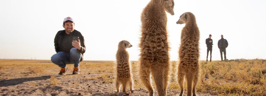 Depuis Maun : aventure safari de 3 jours dans les marais salants de Makgadikgadi