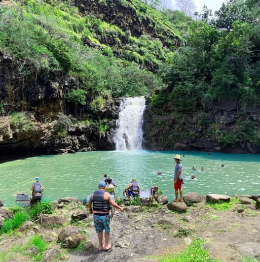Oahu: Nado y Caminata por el Valle de las Cascadas de Waimea con Comida y Dole