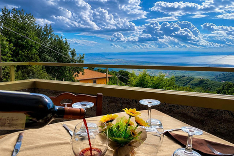 Lamezia Terme: Typical Calabrian Dinner with a Panoramic View
