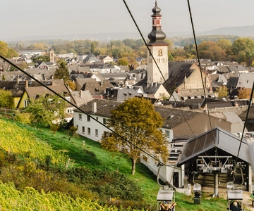 Rüdesheim: stadswandeling met muziek en wijn en Rüdesheim koffie