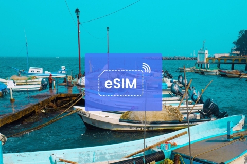 Veracruz: Meksyk – plan mobilnej transmisji danych eSIM w roamingu3 GB/ 15 dni: 3 kraje Ameryki Północnej
