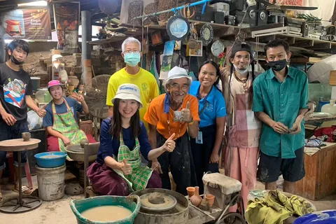 The Story of Handicrafts Full Day Experience from Bangkok