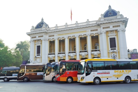 Neue Aktivität: Expressbus Hanoi nach/von Tam Coc - Ninh BinhAb 7.30 Uhr: Abfahrt von Hanoi nach Tam Coc
