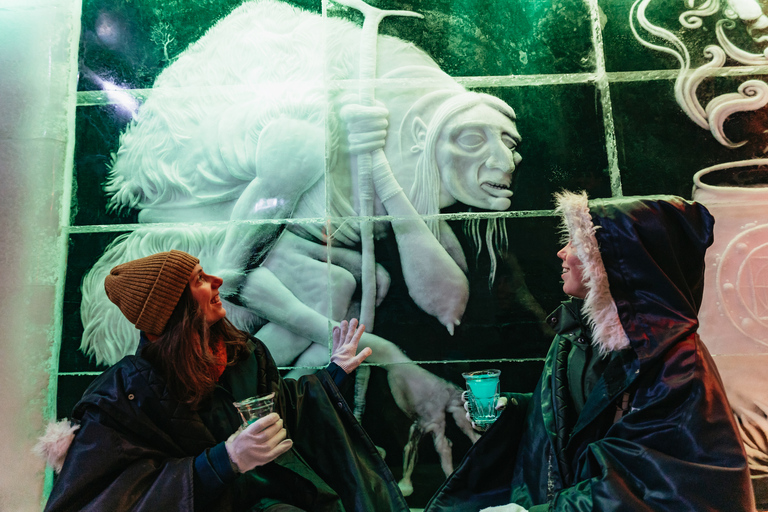 Reykjavik: Magic Ice Bar entré och välkomstdrinkReykjavik: Magic Ice Bar Entré och välkomstdrink