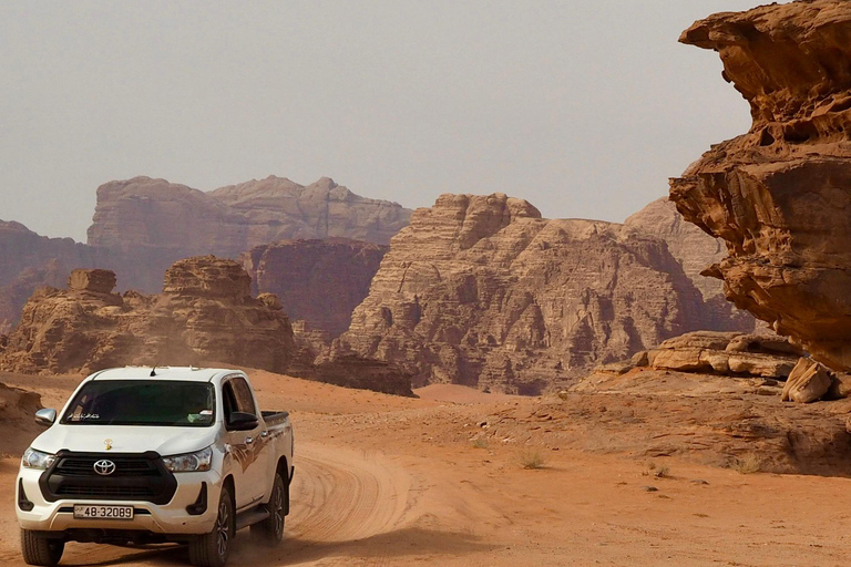 Burdah-Arch- Hiking of the highest stone arches of WadiRum Hiking on the top of Burdah-Arch - day trip