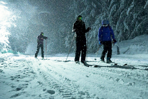 Bariloche: Nighttime activities in the snow plus dinner and show Bariloche: Nighttime activities in the snow plus dinner and a show