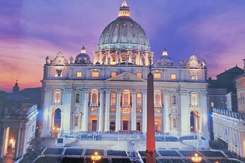 Roma: Visita a la Basílica de San Pedro, la Cúpula y las Grutas VaticanasTour guiado en grupo por Francia