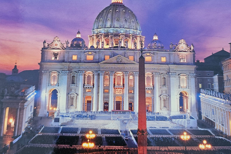 Rome: St. Peter's Basilica, Dome, and Vatican Grottoes Tour Group Guided Tour in Italian