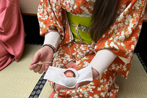 Learn Zen in a class of making tea near Osaka Castle