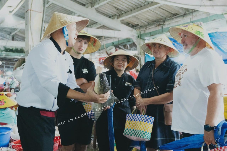Hoi An Cooking Class with Organic Farm & Local Market