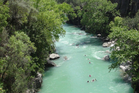 Antalya: Rafting & Canyoning w/Extreme and Overnight Options Canyoning & Rafting Combo with Transfer & Lunch