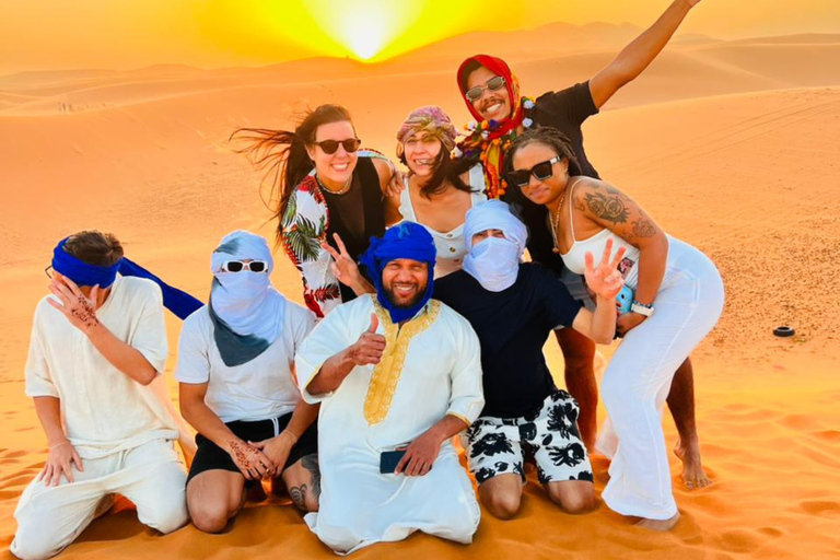 From Marrakech: 3-Day Merzouga Tour with Camel Trek & Luxury Camp Shared Standard Sahara Tour – Popular Choice