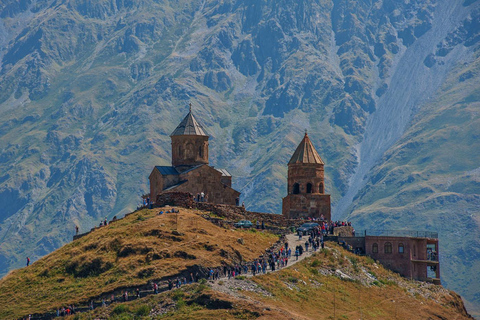 From Tbilisi: Kazbegi, Gudauri & Zhinvali Guided Group Tour